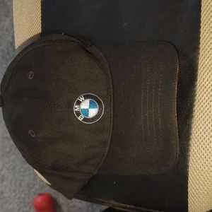 Vantage BMW Hat Adjustable, Black and White